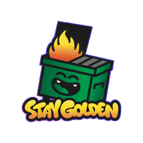 Miami Staygolden Sticker by TheTatuTribe