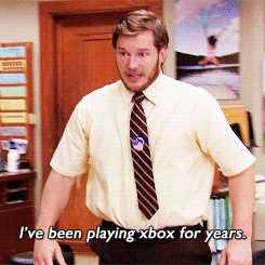 parks and recreation xbox GIF