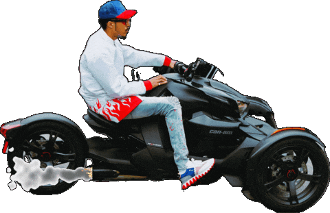 Motorcycle Speeding Sticker by Junzie-J