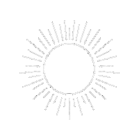 White Sun Sticker by Mandalasparaelalma