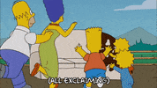 homer simpson couch gag GIF