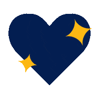 Heart Sparkle Sticker by Marian University