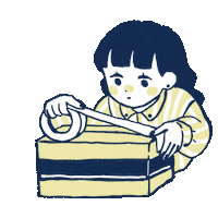 anon_kyoto girl かわいい 女の子 仕事 Sticker