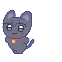 Black Cat Sticker