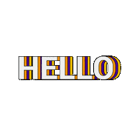 Hellofriendcoucou Sticker