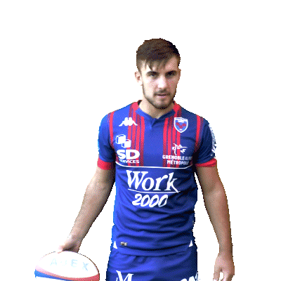 Sticker Rugbyman Sticker by FCG Rugby