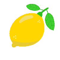 Fruit Lemon Sticker by Mamamal3