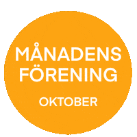 Oktober Sticker by KulturFritidHallsberg