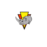 Kifaru Sticker by happynewdawn