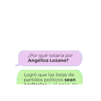 AngelicaLozanoC angelica lozano senadora angélica lozano mujeresberracas 10 al senado Sticker