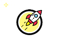 tndt rocket genius tndt Sticker