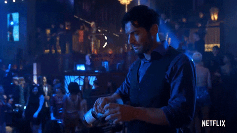 Drink Reaction GIF by Lucifer