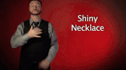 sign language shiny necklace GIF by Sign with Robert