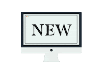 New Site Computer Sticker by TGI Greek