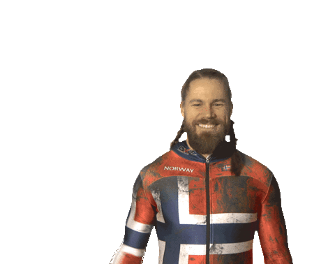 Skeleton Norway Sticker by IBSF Sliding