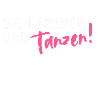 Tanzen Sticker by byjohannafritz