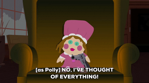 cartman doll GIF by South Park 