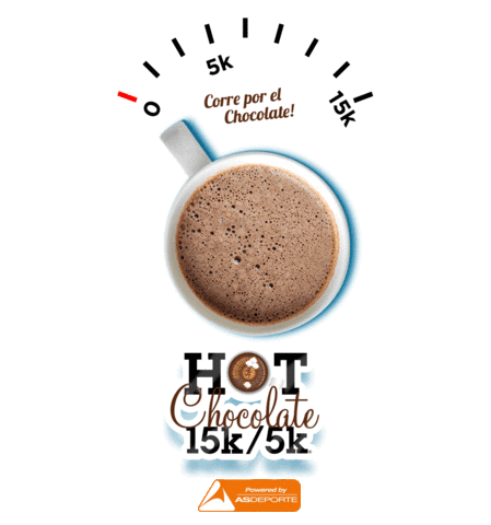 Asdeportecdmx giphyupload chocolate 5k corre Sticker