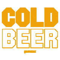 Cold Beer Sticker by Batboxmx