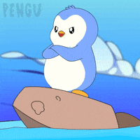 Proud Water GIF by Pudgy Penguins