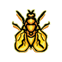 Super Fly Spinning Sticker