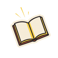 Magic Book Sticker