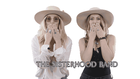 love you kiss Sticker by The Sisterhood Band