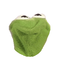kermit the frog STICKER by imoji