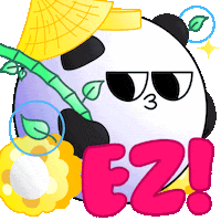 imaginaryones nft swag panda easy GIF