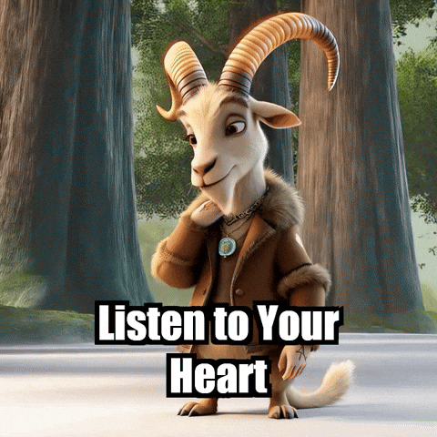 Listen To Your Heart Wisdom GIF by Radiantelope