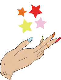 Girl Rainbow Sticker by mandy