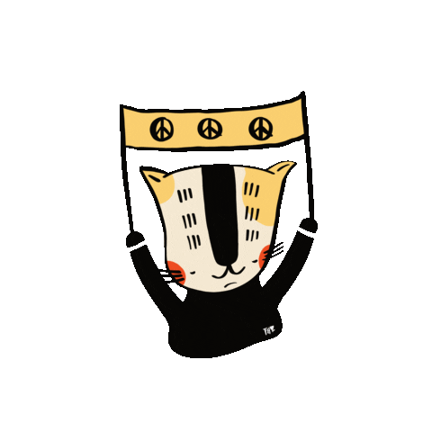 Cat Love Sticker