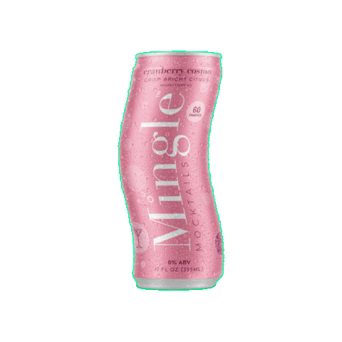 minglemocktails cosmo mocktail mingle Sticker