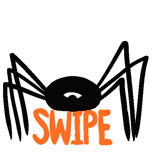 Halloween Swipe Up Sticker by MishaXgraphic