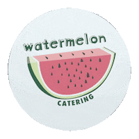 WatermelonCatering watermelon watermeloncatering watermelon catering watermelon aberdeen Sticker