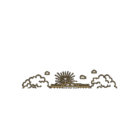 Gold Merritt Sticker by Anderson University