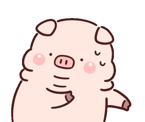 Piggy Omg Sticker