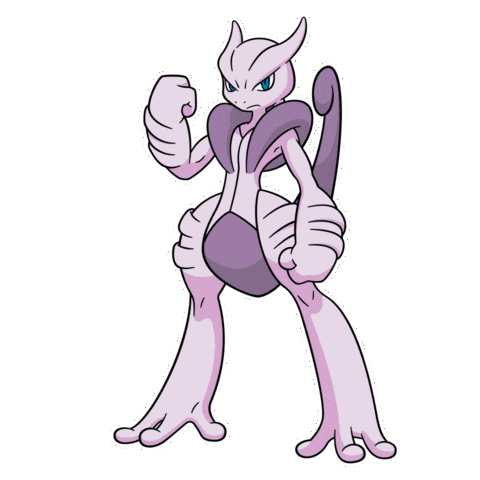 Mega Mewtwo X Sticker by Pokémon