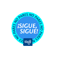 Tigogt No Pares Sticker by Tigo Guatemala