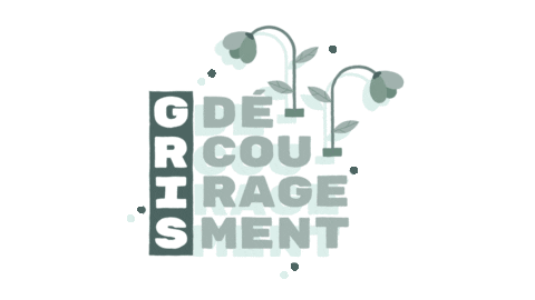 gris defiemotion Sticker by Jenny