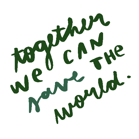 franzizo giphyupload world together handlettering Sticker