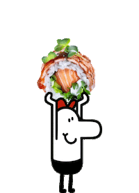 Doudou Sticker by Sushi for Friends