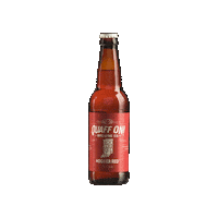 quaffonbrewingco red beer craftbeer ale Sticker