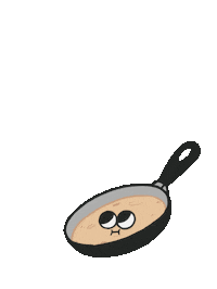 Pancake Day Breakfast Sticker