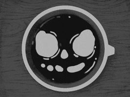 coffee waves GIF by Loreta