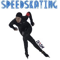 Speed Skater Sticker by DASH Skating