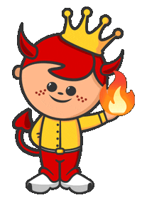 originalfunco010 fire belgium freddy funko Sticker