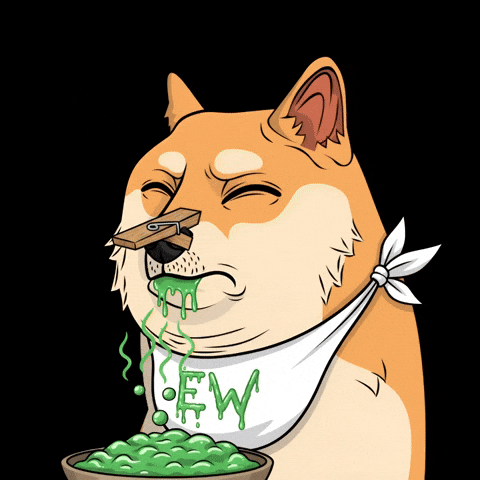 Disgusted Shiba Inu GIF by Doge Pound