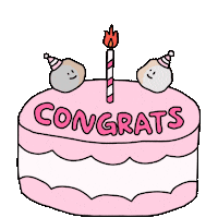 Happy Birthday Party Sticker