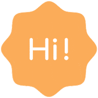 Gaman Hello Sticker